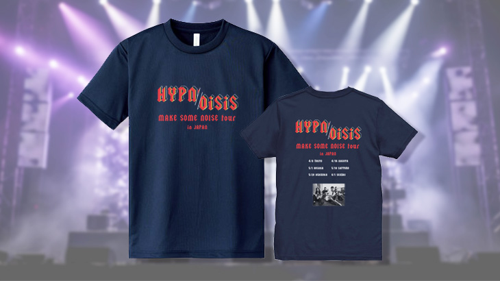 物販グッズ用Tシャツイメージ