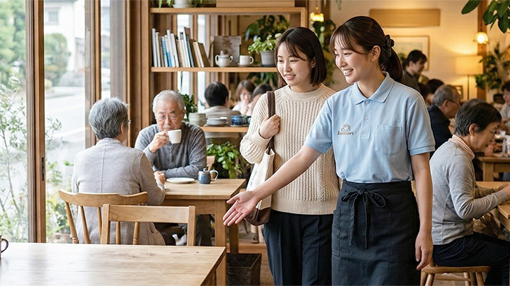 店舗制服用ポロシャツイメージ