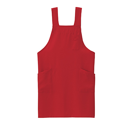 H型胸当てエプロン