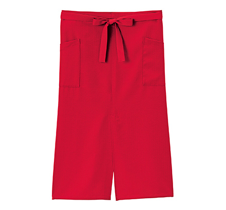 スリット入りソムリエエプロン（ロング丈）