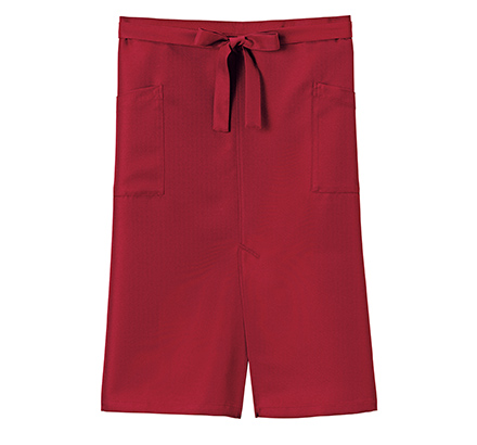 スリット入りソムリエエプロン（ミドル丈）