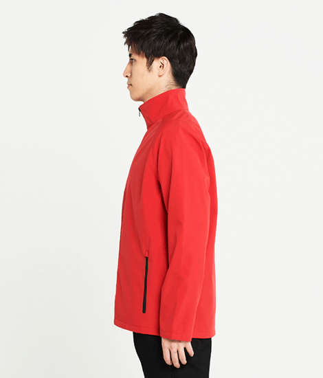 モデル身長180cm　レッド　側面