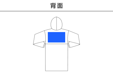 【在庫限り】アクティブベンチコート（00230-ABC）E：背面