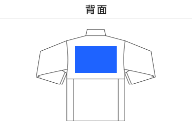 リフレクベーシックコート（00233-RBC）E：背面