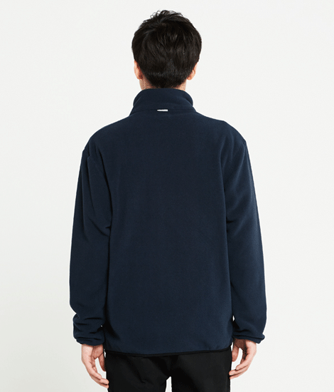 モデル身長180cm　ネイビー　背面