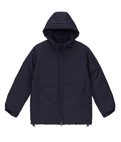 インサレーテッド フルジップ パーカ（中綿入）