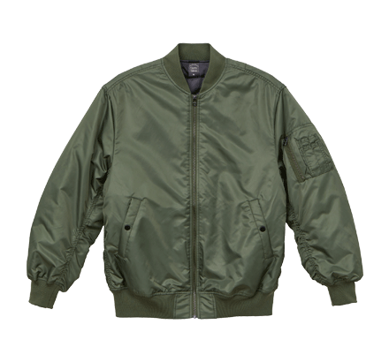 タイプＭＡ-1ジャケット（中綿入）