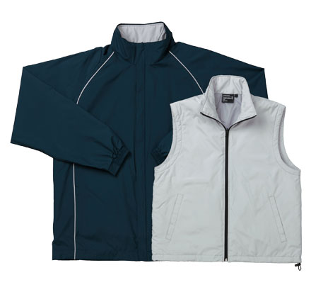 3WAYジャケット（MJ0061） シルバーグレー/ターコイズ（8）