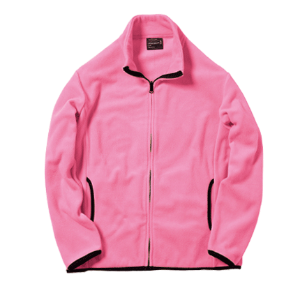 フリースジャケット（MJ0065） ピンク（19）