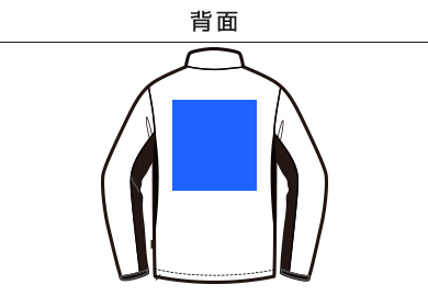 リサイクルストレッチワークブルゾン(ポリジン加工)（MJ0084）D：背面