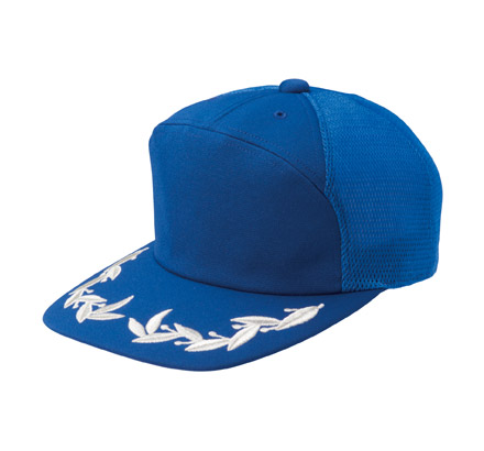 エンブロイドCAP メッシュタイプ（E-584-613-MESH） ロイヤルブルー（E-584-MESH）