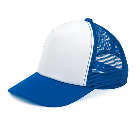 アメリカンキャップ(MC6616)ロイヤルブルー×ホワイト