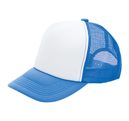 アメリカンキャップ(MC6616)サックス×ホワイト