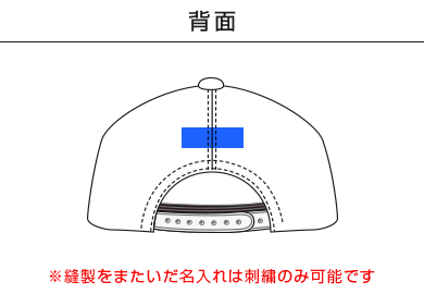 ウォームCAP（WP-72-79）C：背面
