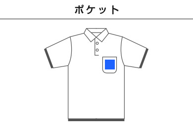 5.8オンスベーシックレイヤードポロシャツ（00195-BYP）B：ポケット