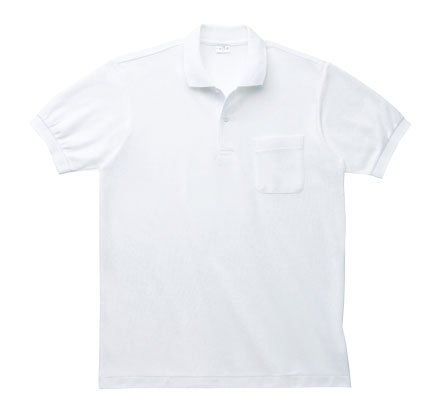 5.3オンス日本製ポロシャツ（ポケット付）（00221-JP） ホワイト（001）