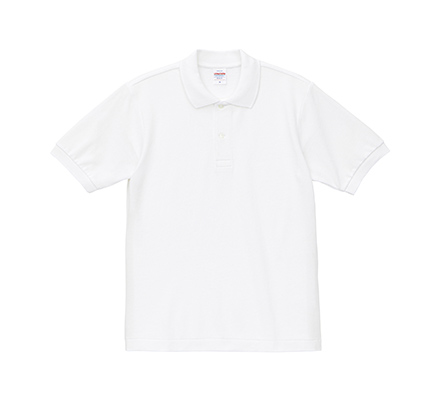 6.0オンス ヘヴィーウェイト コットン ファイン カノコ ポロシャツ