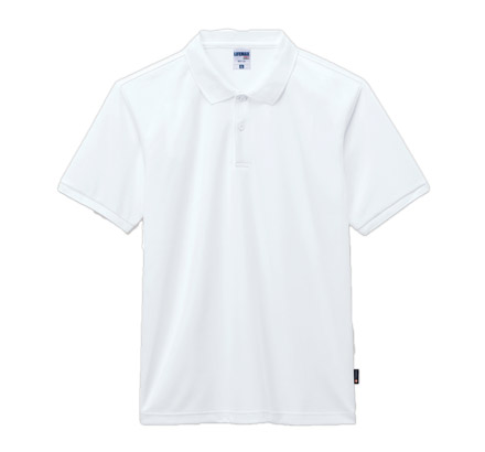 ベーシックドライポロシャツ（ポリジン加工）（MS3120） ホワイト（15）
