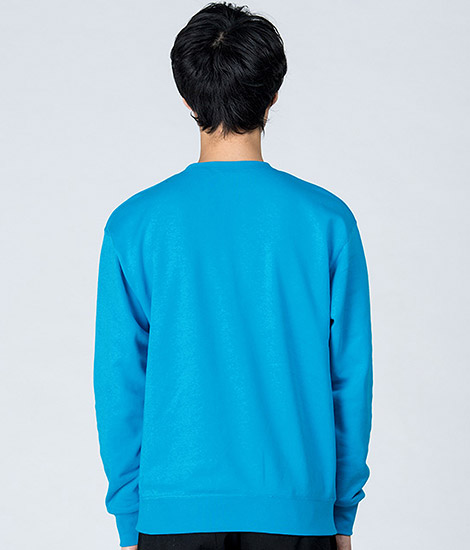 モデル身長184cm　ターコイズ　Lサイズ　背面