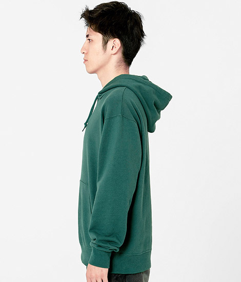 モデル身長180cm　アイビーグリーン　Lサイズ　側面