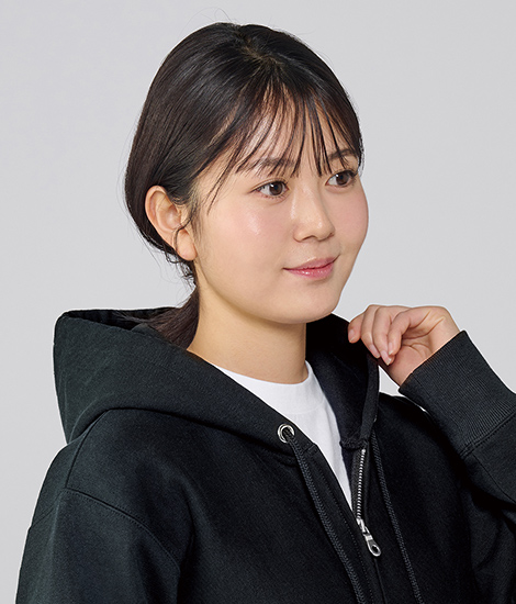 ２重フード付き