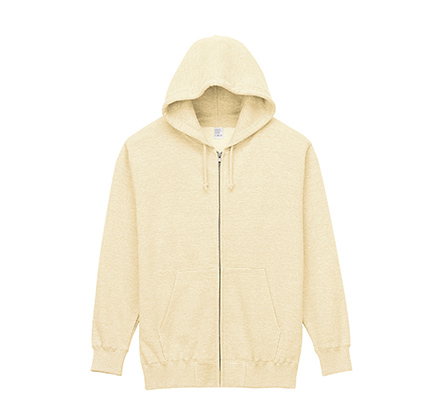 10オンス フードジップパーカ（裏パイル）
