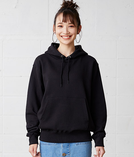 モデル身長163cm　ブラック/Sサイズ　正面