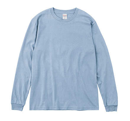 5.6オンス ヘビーウェイトLS-Tシャツ(+リブ)(00110-CLL)アシッドブルー