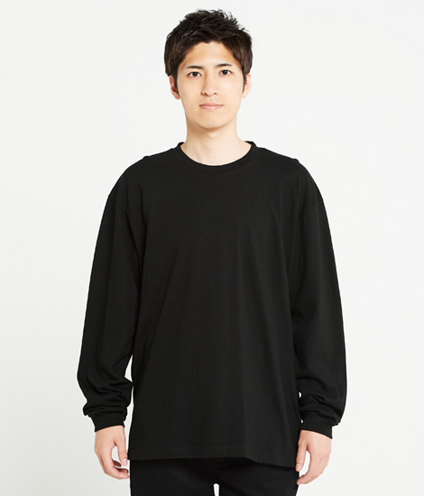 5.6オンス　ヘビーウェイトビッグLS-Ｔシャツ