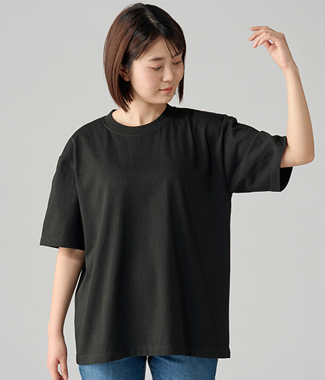 モデル身長163cm ブラック/Sサイズ 襟