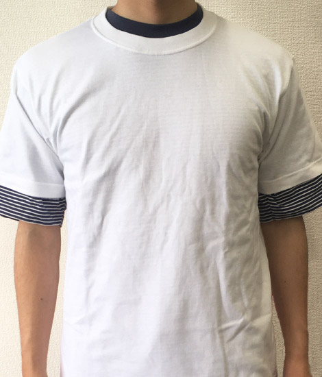 白Tシャツ透け感