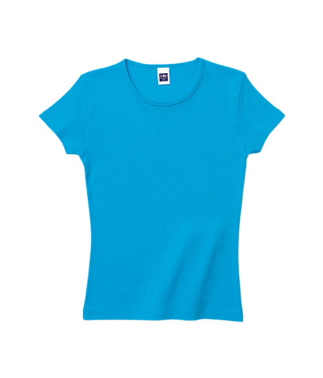 5.9オンスリブクルーネックＴシャツ