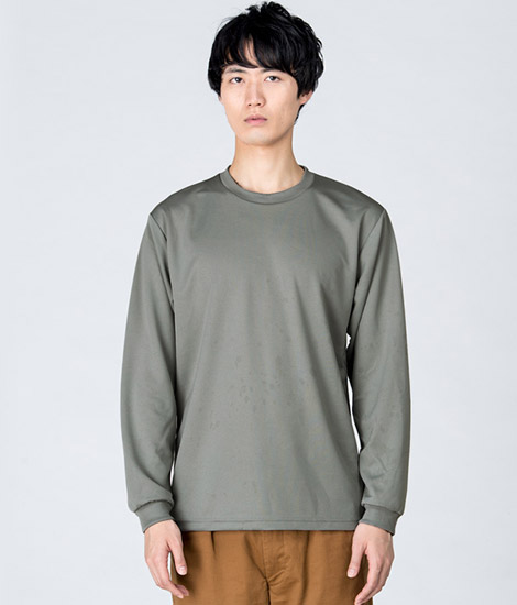 4.4オンスドライロングスリーブＴシャツ