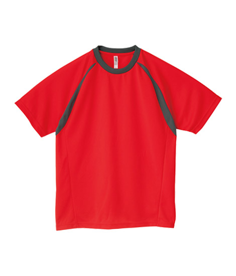 4.4オンスカラーブロックＴシャツ