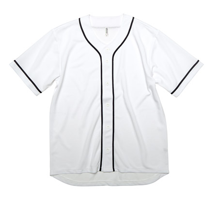 4.4オンス　ドライベースボールシャツ（00341-ABB） ホワイト（001）