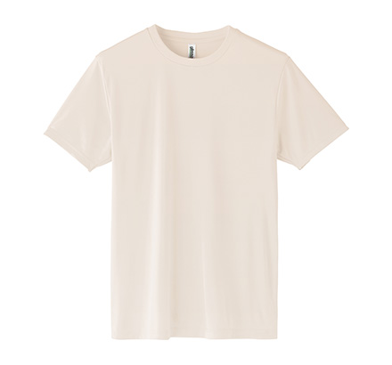 3.5オンス インターロックドライTシャツ(00350-AIT)ライトベージュ