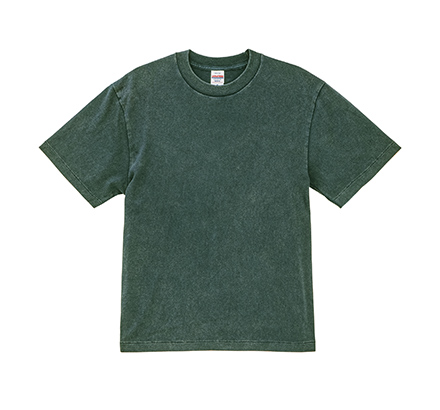 6.2オンス オープンエンド フェードウォッシュ Tシャツ(4230-01)フェードグリーン
