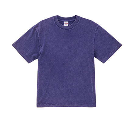 6.2オンス オープンエンド フェードウォッシュ Tシャツ(4230-01)フェードパープル