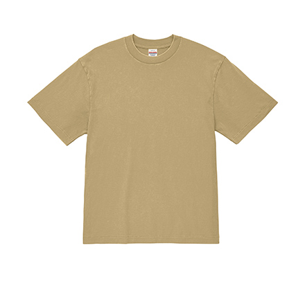 6.2オンス オープンエンド フェードウォッシュ Tシャツ(4230-01)フェードベージュ