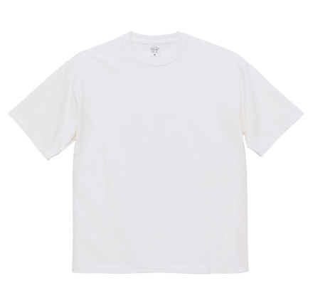 9.1オンス マグナムウェイト ビッグシルエット Tシャツ（4411-01） ホワイト（001）