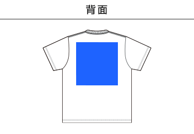 6.0オンス オーセンティック オープンエンド ヘヴィーウェイト Tシャツ（4500-01）D：背面