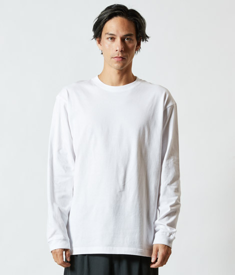 5.6オンスロングスリーブTシャツ（1.6インチリブ）