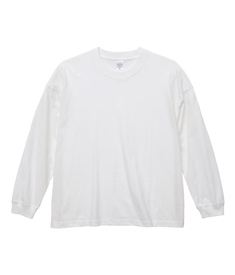 5.6 オンス ビッグシルエット ロングスリーブ Tシャツ