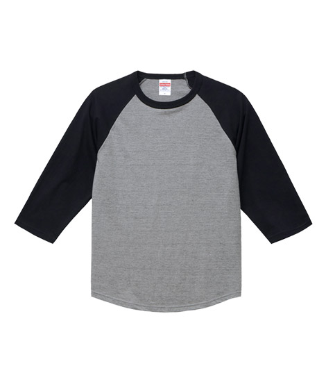 5.6オンス ラグラン3/4スリーブTシャツ