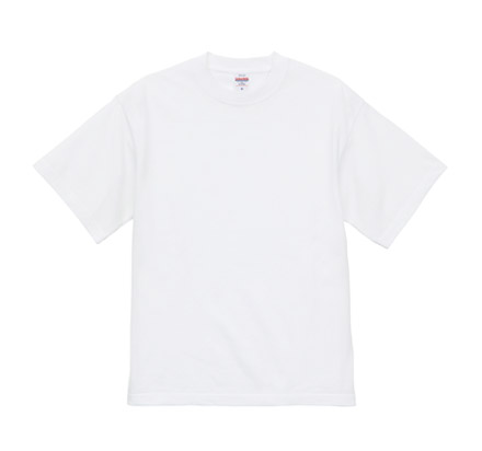 8.2オンス オーガニックコットン Tシャツ（5117-01） ホワイト（001）
