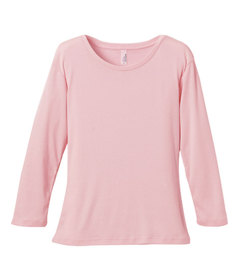 6.2オンスCVCフライス3／4スリーブTシャツ〈ガールズ〉