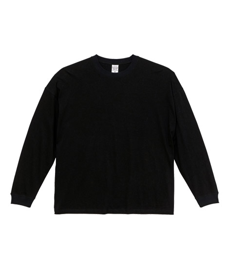 5.6オンス ビッグシルエット ロングスリーブ Tシャツ