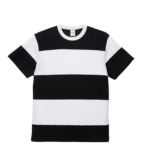 5.6オンス ボーダーTシャツ