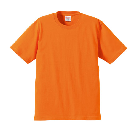 6.2オンスプレミアムTシャツ（5942-01） オレンジ（064）
