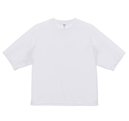 4.1オンス ドライアスレチック ルーズフィット Tシャツ（5981-01） ホワイト（001）